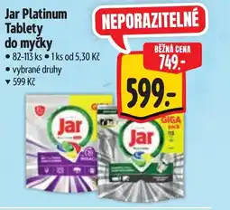 Albert Jar Platinum Tablety do myčky nabídka