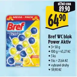 Albert Bref WC blok Power Aktiv nabídka