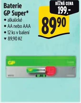 Albert Baterie GP Super nabídka