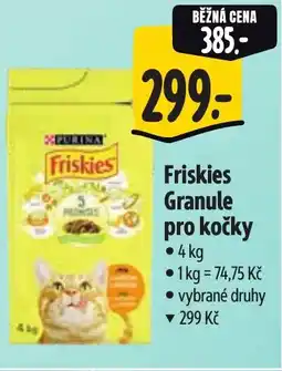 Albert Friskies Granule pro kočky nabídka