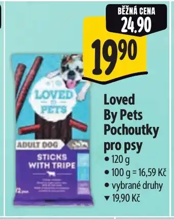 Albert Loved By Pets Pochoutky pro psy nabídka