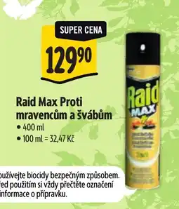 Albert Raid Max Proti mravencům a švábům nabídka