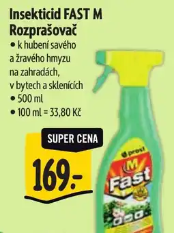 Albert Insekticid Fast M Rozprašovač nabídka