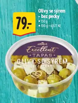Albert Olivy se sýrem bez pecky nabídka