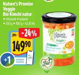 Albert Nature's Promise Veggie Bio Kimchi natur nabídka