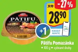 Albert Pâtifu Pomazánka nabídka