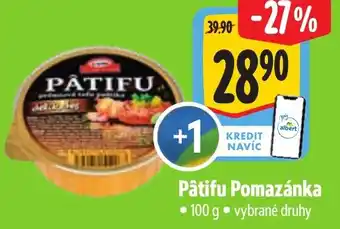 Albert Pâtifu Pomazánka nabídka