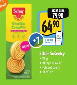 Albert Schär Sušenky nabídka