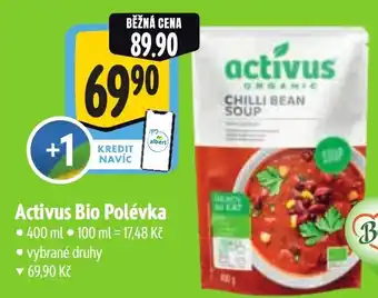 Albert Activus Bio Polévka nabídka
