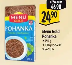 Albert Menu Gold Pohanka nabídka