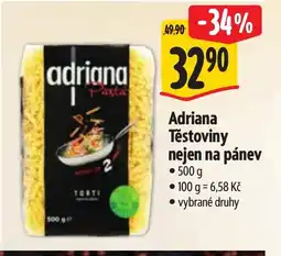 Albert Adriana Těstoviny nejen na pánev nabídka
