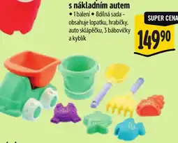 Albert Sada na písek s nákladním autem nabídka