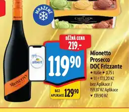 Albert Mionetto Prosecco DOC Frizzante nabídka