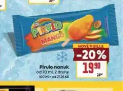 Billa Pirulo nanuk nabídka