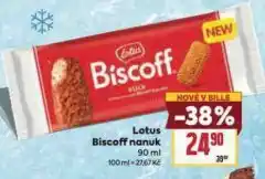 Billa Lotus biscoff nanuk nabídka