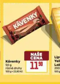 Billa Kávenky nabídka