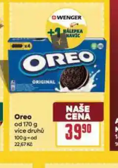 Billa Oreo nabídka