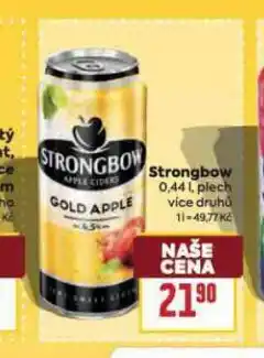 Billa Strongbow nabídka