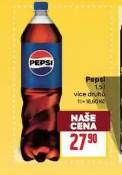 Billa Pepsi nabídka