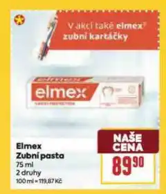 Billa Elmex zubní pasta nabídka