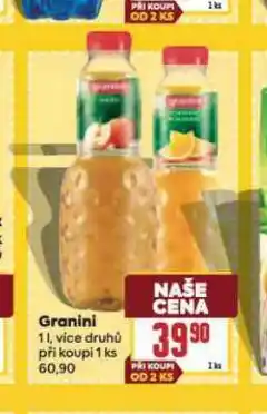 Billa Granini nabídka