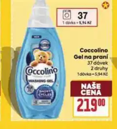 Billa Coccolino prací gel nabídka