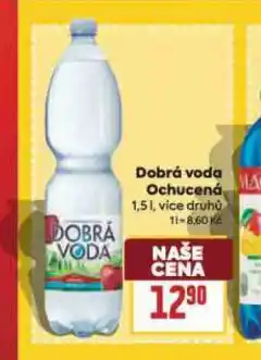 Billa Dobrá voda ochucená nabídka
