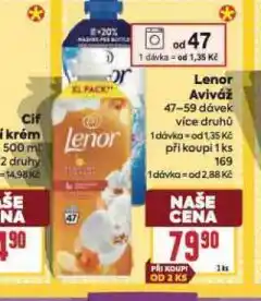 Billa Lenor aviváž nabídka