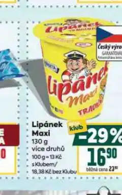 Billa Lipánek maxi nabídka