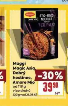 Billa Maggi magic asia, dobrý hostinec amore mio nabídka