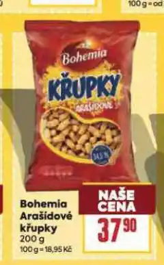 Billa Bohemia arašídové křupky nabídka