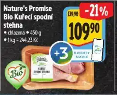 Albert Bio kuřecí spodní stehna nabídka