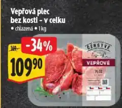 Albert Vepřová plec bez kosti nabídka