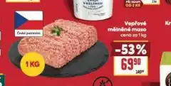 Billa Vepřové mělněné maso nabídka