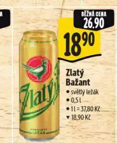 Albert Pivo zlatý bažant nabídka