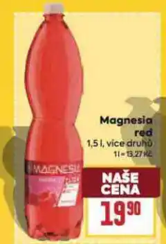 Billa Magnesia red nabídka