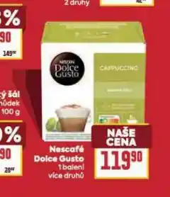 Billa Nescafé dolce gusto nabídka