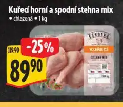 Albert Kuřecí horní a spodní stehna nabídka