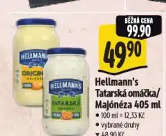 Albert Hellmann's tatarská omáčka nabídka