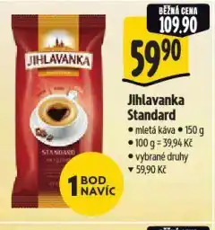 Albert Káva jihlavanka nabídka