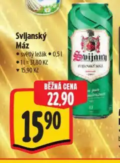 Albert Pivo svijanský máz nabídka