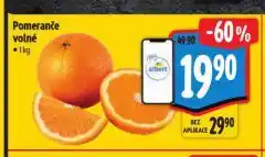 Albert Pomeranče nabídka