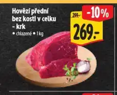 Albert Hovězí přední bez kosti nabídka
