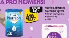 Albert Nutrilon kojenecká výživa nabídka