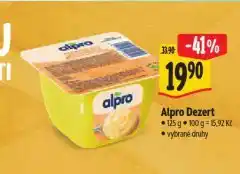 Albert Alpro dezert nabídka