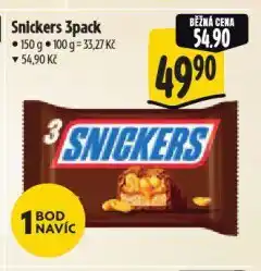 Albert Snickers nabídka
