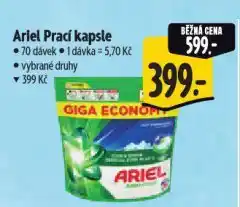 Albert Ariel prací kapsle nabídka