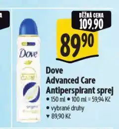 Albert Dove antiperspirant nabídka