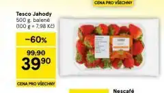 Tesco Jahody nabídka