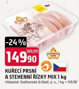 Trefa Kuřecí prsní a stehenní řízky mix nabídka